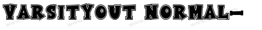 VarsityOut Normal字体转换